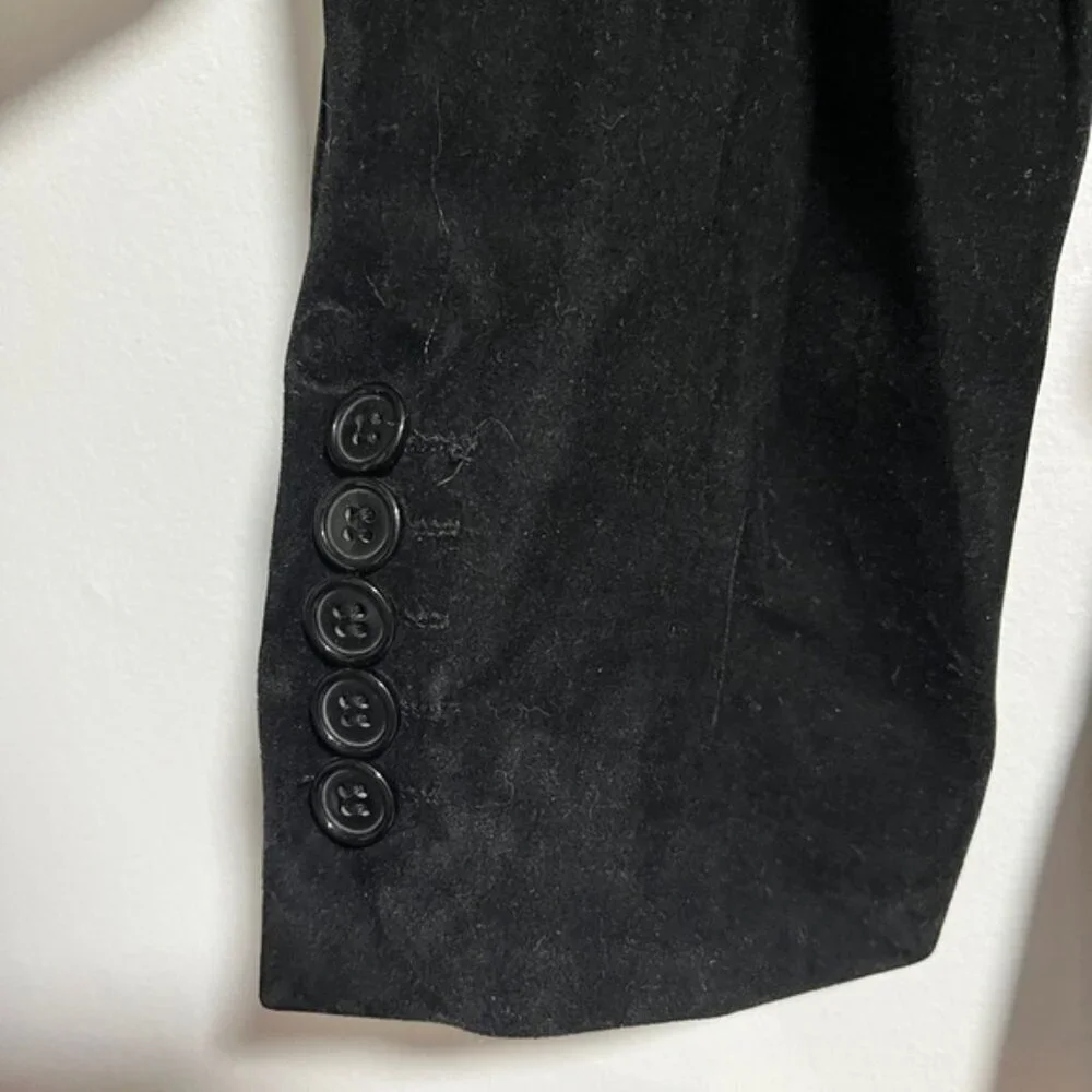 Max Black Polyester Men’s Blazer - Size M